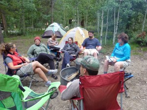 Base Camp at National Forest Camp Ground
